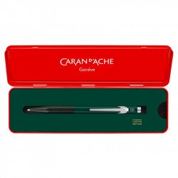 Stylo Bille Caran d'Ache® 849 Wonder Forest Rouge (édition limitée)