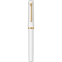 Stylo Plume Moyenne à pompe Scrikss® 419 Blanc