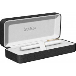 Stylo Plume Moyenne à pompe Scrikss® 419 Blanc