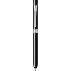 Stylo Multifonctions Scrikss® Noir Satiné 3 fonctions