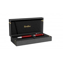 Stylo Roller Scrikss® Havana Burgundy