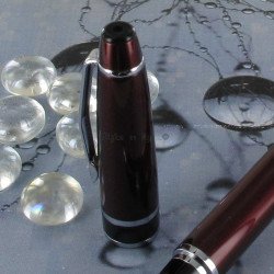 Stylo Roller Scrikss® Havana Burgundy