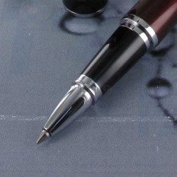 Stylo Roller Scrikss® Havana Burgundy