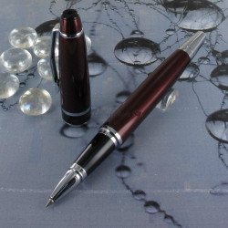 Stylo Roller Scrikss® Havana Burgundy