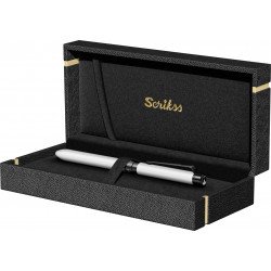 Stylo Multifonctions Scrikss® Trio Blanc Mat 3 fonctions