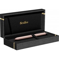 Stylo Multifonctions Scrikss® Trio Rose Mat 3 fonctions
