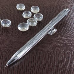 Stylo Bille Scrikss® Vénus Chrome Pointe Diamant