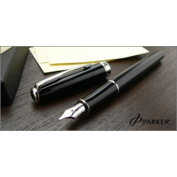 Stylo Plume PARKER® SONNET Laque Noire Intense CT