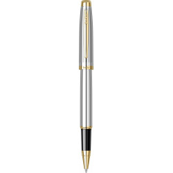 Stylo Roller Scrikss® Oscar Chromé Or 23 cts