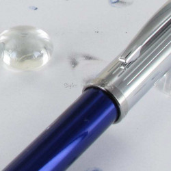 Stylo Bille Scrikss® Oscar Bleu Chrome