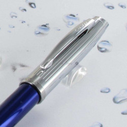 Stylo Bille Scrikss® Oscar Bleu Chrome