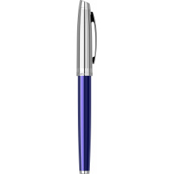 Stylo Roller Scrikss® Oscar Bleu Chrome
