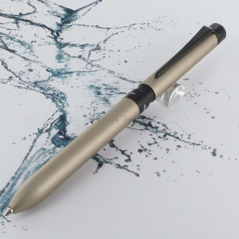 Stylo Multifonctions Scrikss® Trio Beige Mat 3 fonctions Stylo Multifonctions Scrikss® Trio Beige Mat 3 fonctions
