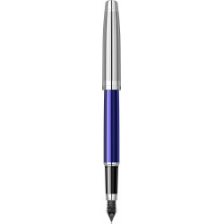 Stylo Plume Moyenne Scrikss® Bleu Chrome