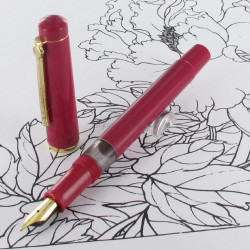Stylo Plume Moyenne à pompe Scrikss® 419 Fuschia