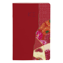Carnet Clairefontaine® Kenzo Kintsugi Rouge et Fleurs