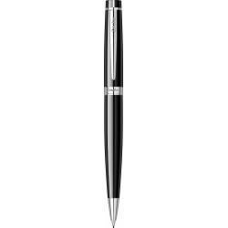 Stylo Portemine 0,7 mm Scrikss® Honour Chromé Noir Brillant
