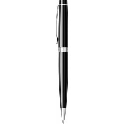 Stylo Portemine 0,7 mm Scrikss® Honour Chromé Noir Brillant