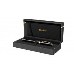 Stylo Plume Moyenne Scrikss® Honour Noir et Or
