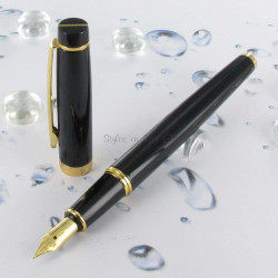 Stylo Plume Moyenne Scrikss® Honour Noir et Or