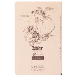 Carnet Clairefontaine® Obélix Blanc Loupe
