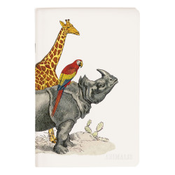 Carnet Clairefontaine® Deyrolle® Animalis Girafe