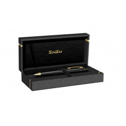 Stylo Bille Scrikss® Noble Noir Mat et Or