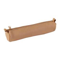 Trousse Cuir à Stylos Clairefontaine® Naturel