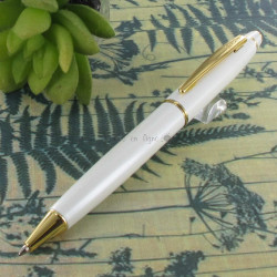 Stylo Bille Scrikss® Noble Pearl et Or