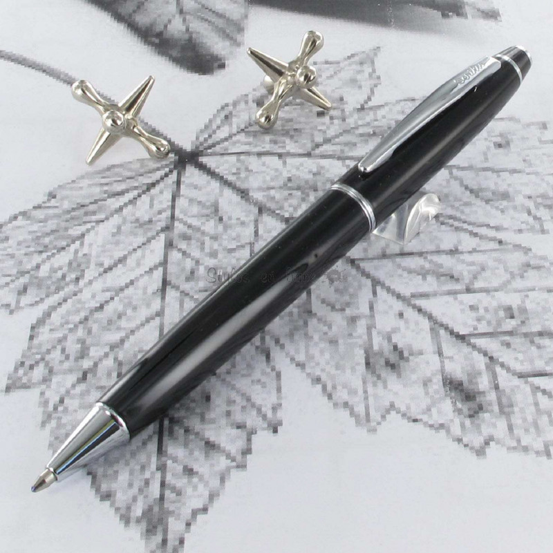 Stylo Bille Scrikss® Noble Noir Brillant