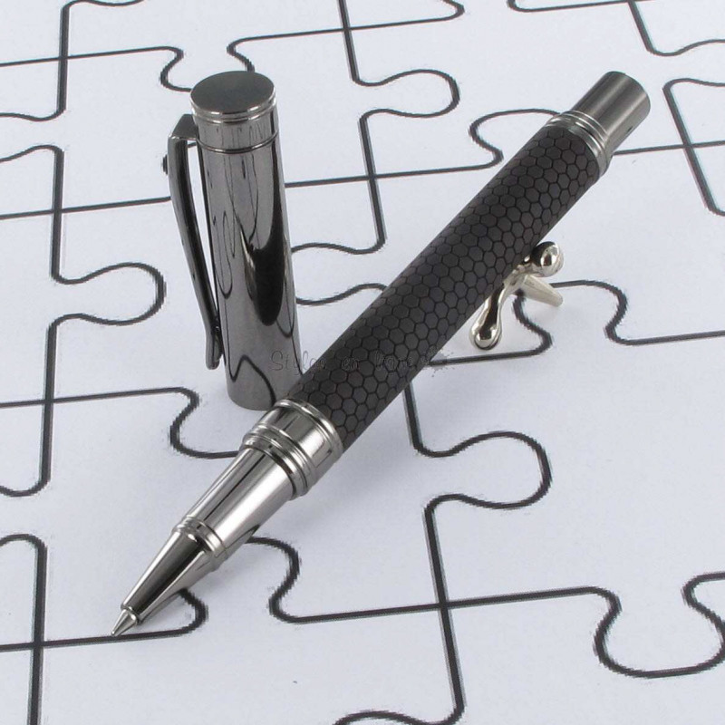 Coffret Stylo Roller Oberthur® "Dynastie" Bois d'Ebène