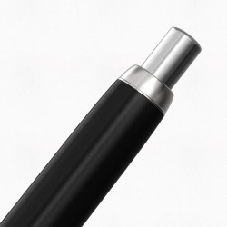 Stylo Plume Pilot® Capless DECIMO Noir Rhodié, plume moyenne