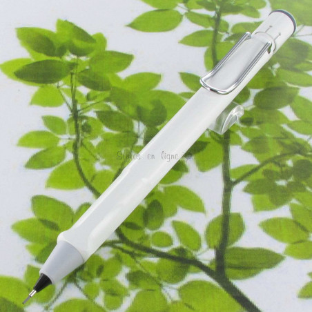 Stylo Portemine 0,7 mm LAMY Safari Blanc