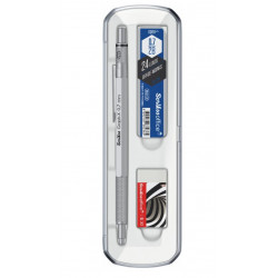 Set Stylo Portemine 0,7mm Scrikss® Graphx Argent