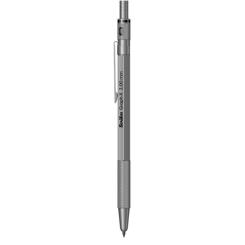 Stylo Portemine 2,00mm Scrikss® Graphx Gris