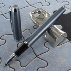 Stylo Roller PARKER® IM Gris Bleu CT