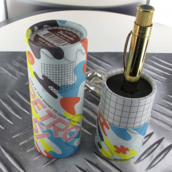 Stylo Roller Retro51® Tornado "Vintage" Laiton Brillant