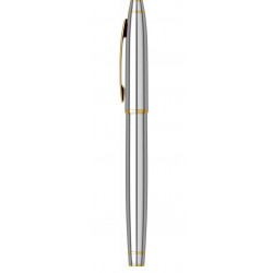 Stylo Plume Scrikss® Noble Chrome et Or