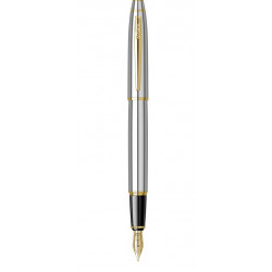 Stylo Plume Scrikss® Noble Chrome et Or