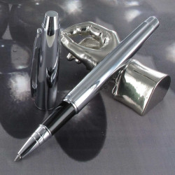 Stylo Roller Scrikss® Noble Chromé Brillant