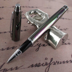 Stylo Roller Scrikss® Noble Plaqué Titane