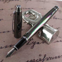 Stylo Plume Scrikss® Noble Plaqué Titane