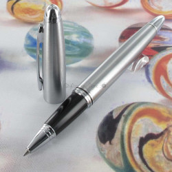 Stylo Roller Scrikss® Knight Acier Mat