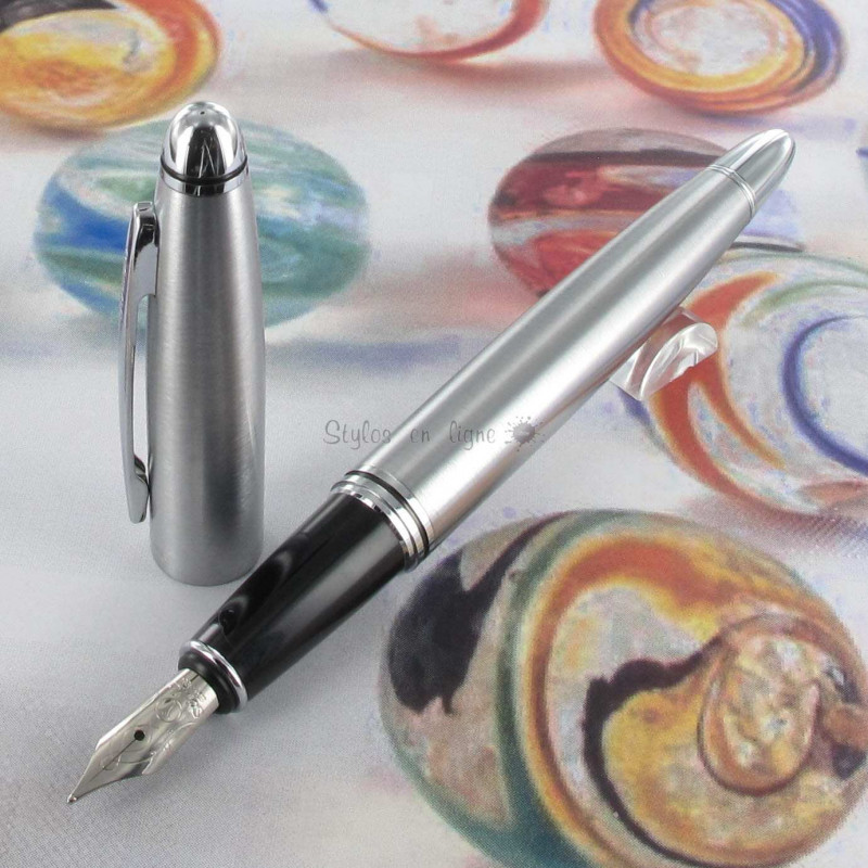 Stylo Plume Scrikss® Knight Acier Mat