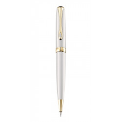Stylo Portemine 0,7 mm Diplomat® Excellence A2 Laqué Pearl Doré