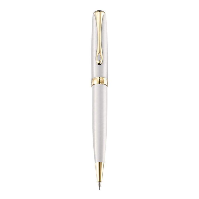 Stylo Portemine 0,7 mm Diplomat® Excellence A2 Laqué Pearl Doré Stylo Portemine 0,7 mm Diplomat® Excellence A2 Laqué Pearl Doré