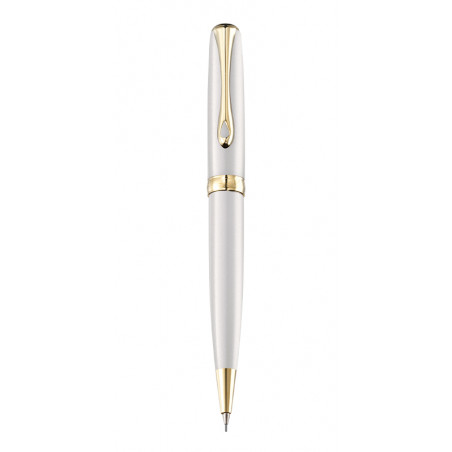 Stylo Portemine 0,7 mm Diplomat® Excellence A2 Laqué Pearl Doré