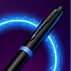 Stylo Plume Moyenne PARKER® IM Vibrant Rings Bleu