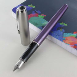 Stylo Plume Moyenne PARKER® Sonnet Essentiel Violet Chromé