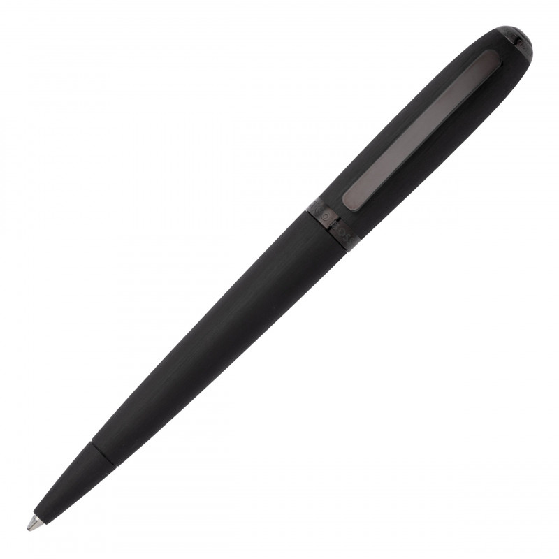 Stylo Bille Hugo Boss® Contour® Brossé Noir Stylo Bille Hugo Boss® Contour® Brossé Noir
